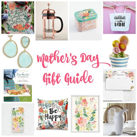 mother's day gifts lists.